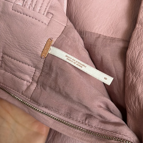 Free People pleather skirt - Picture 6 of 7